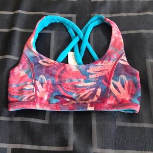 Ivivva reversible sports bra size 7